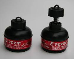 e-perm radon test kit